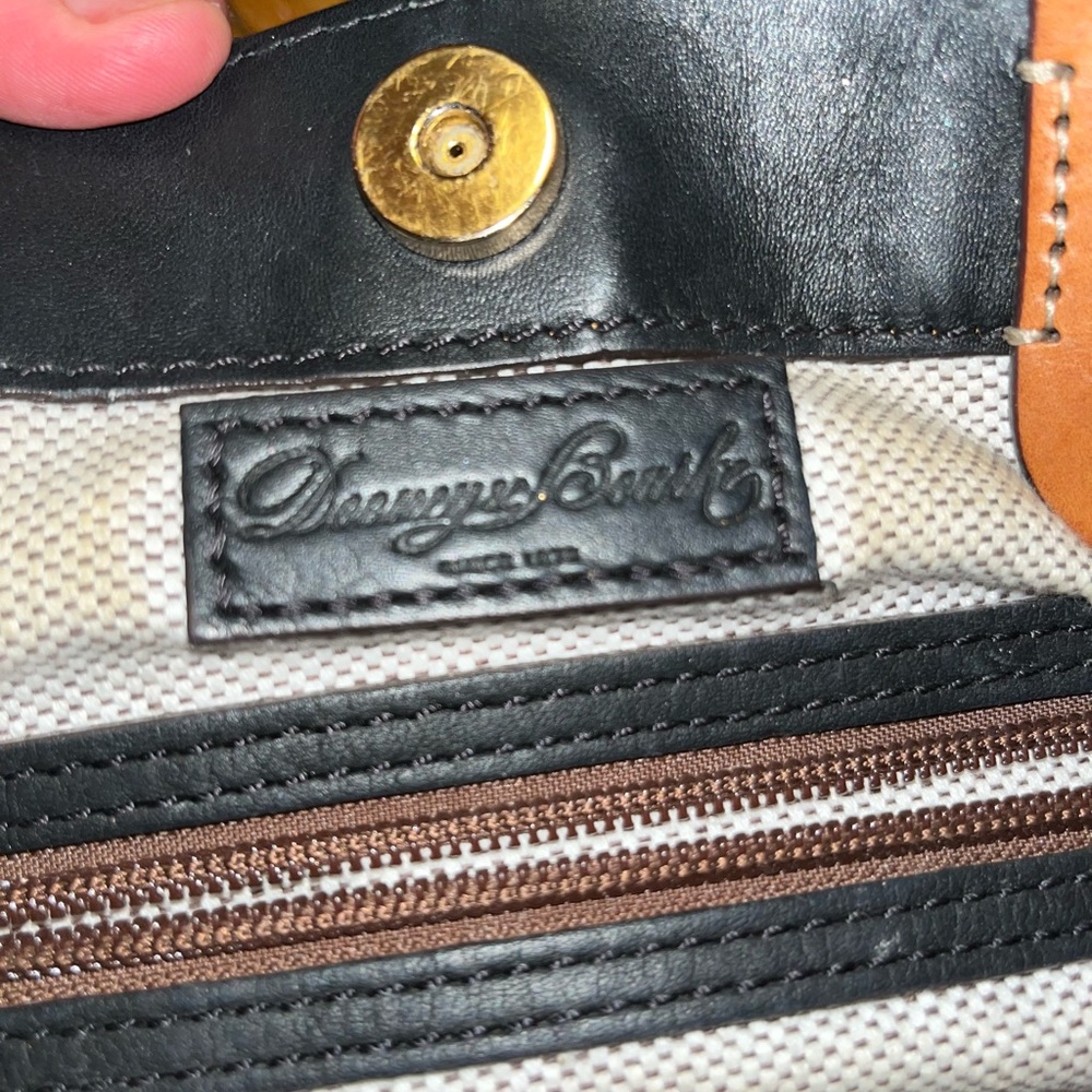 Dooney & bourke black leather bag - Picture 8 of 15